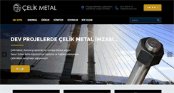 Desktop Screenshot of celikmetal.com