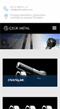 Mobile Screenshot of celikmetal.com